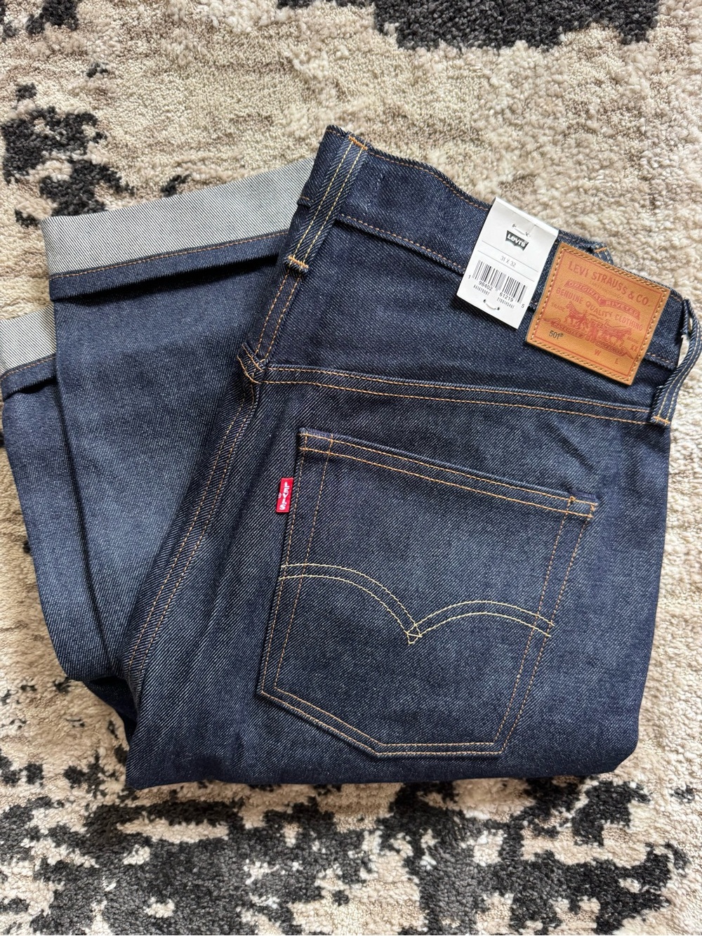 Levi’s 501 women’s raw selvedge denim nwt